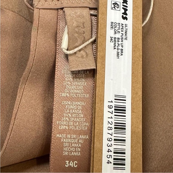 SKIMS *NWT ULTIMATE NIPPLE PUSH-UP BRA | SIENNA - Picture 7 of 9
